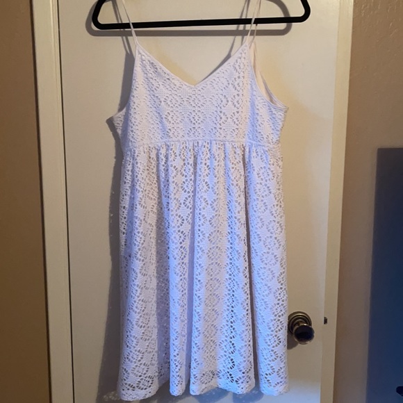 SEXY Express White Dress Size L NWOT - Picture 9 of 14